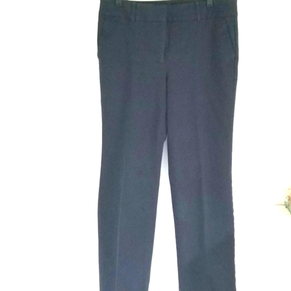 Talbots navy Newport straight leg pants